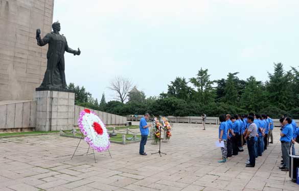 凯发k8国际党委组织党员同志开展南京红色之旅