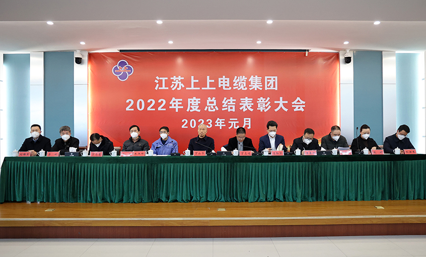 凯发k8国际电缆盛大召开2022年度总结表扬大会